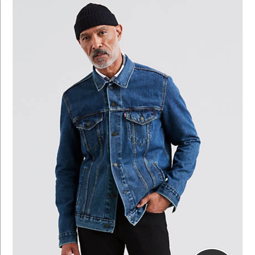 🎄NWOT men’s XL Levi Strauss denim jacket